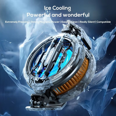Memo Cx07 Mobile Phone Magnetic – Cooling Fan Radiator Cool Heat Absorber For Ios Iphone Android