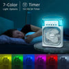 Portable Air Conditioner Fan Usb Electric Fan With Led Night Light, Fine Mist Water, And Humidifier Function | Led Night Light Water Mist