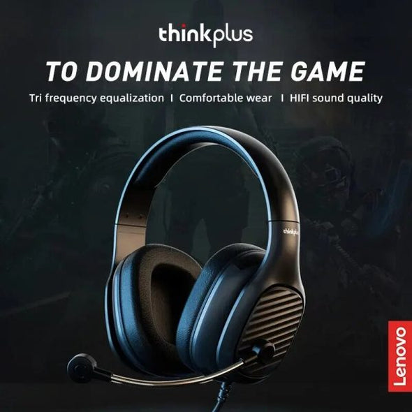 Think Plus Headphones G40-a Pro | Lenovo G40-a Pro Headphones | Wired Headphone With Mic | Best Quality Headset